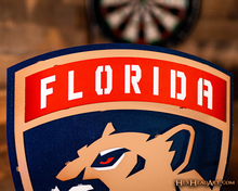 Load image into Gallery viewer, Florida Panthers NHL 3D Vintage Metal Wall Art
