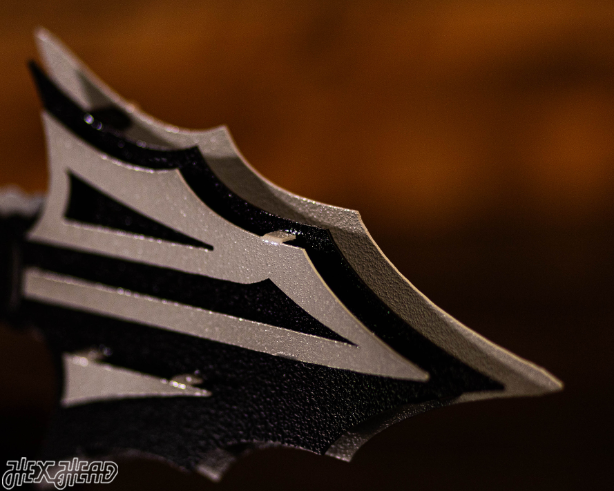 MONOCHROME - Florida State Burning Spear 3D Vintage Metal Wall Art