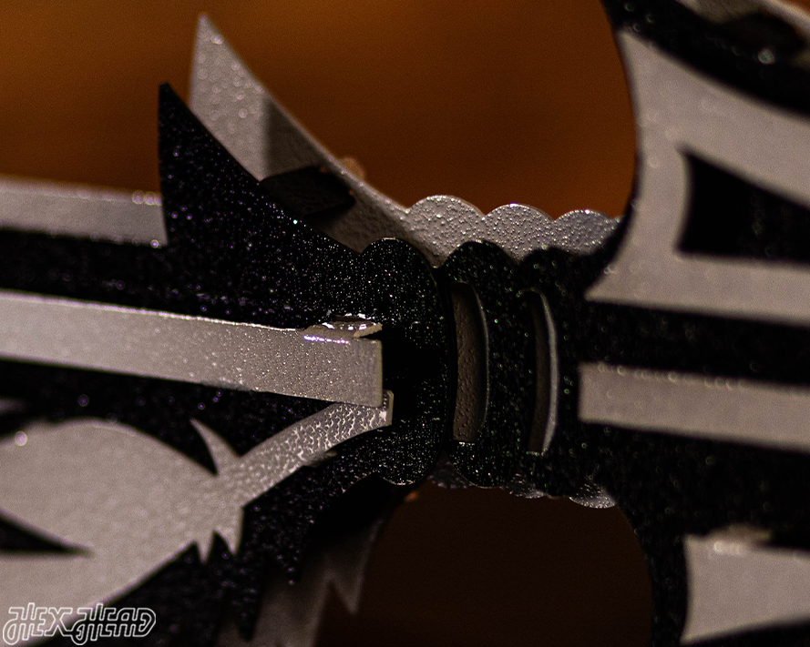 MONOCHROME - Florida State Burning Spear 3D Vintage Metal Wall Art