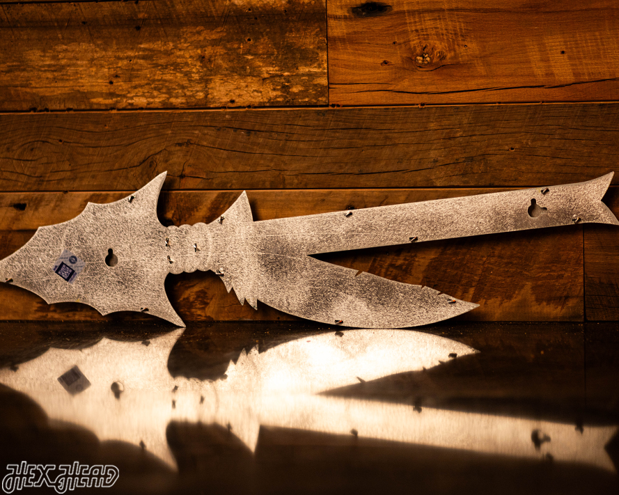 MONOCHROME - Florida State Burning Spear 3D Vintage Metal Wall Art