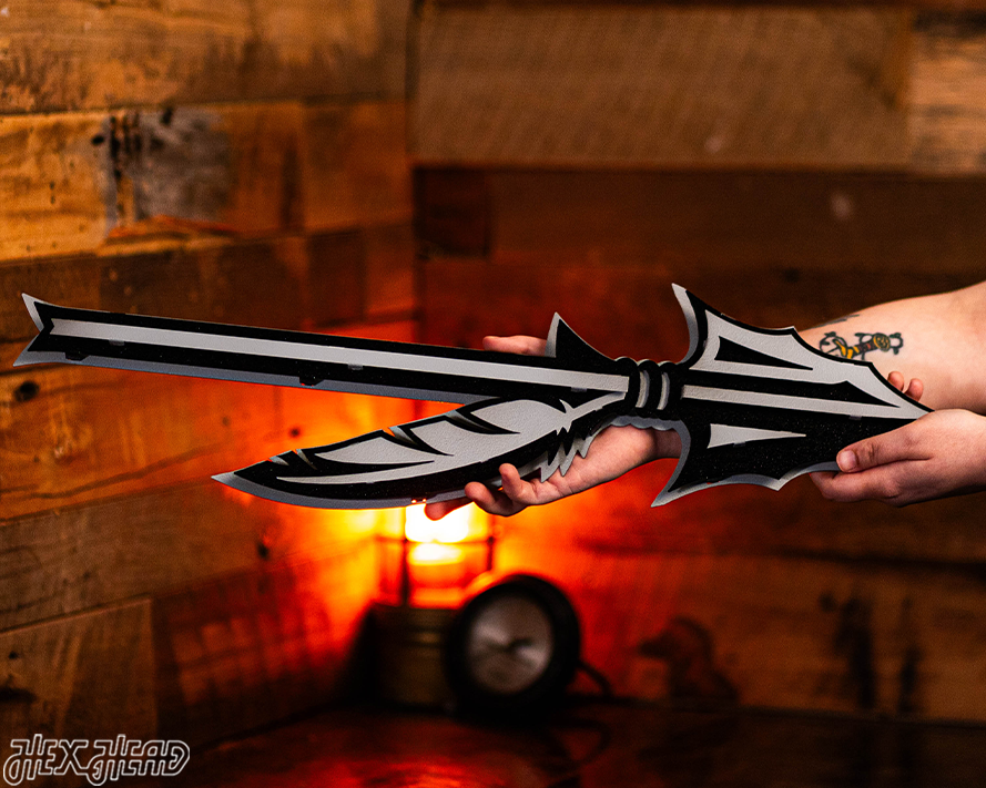 MONOCHROME - Florida State Burning Spear 3D Vintage Metal Wall Art