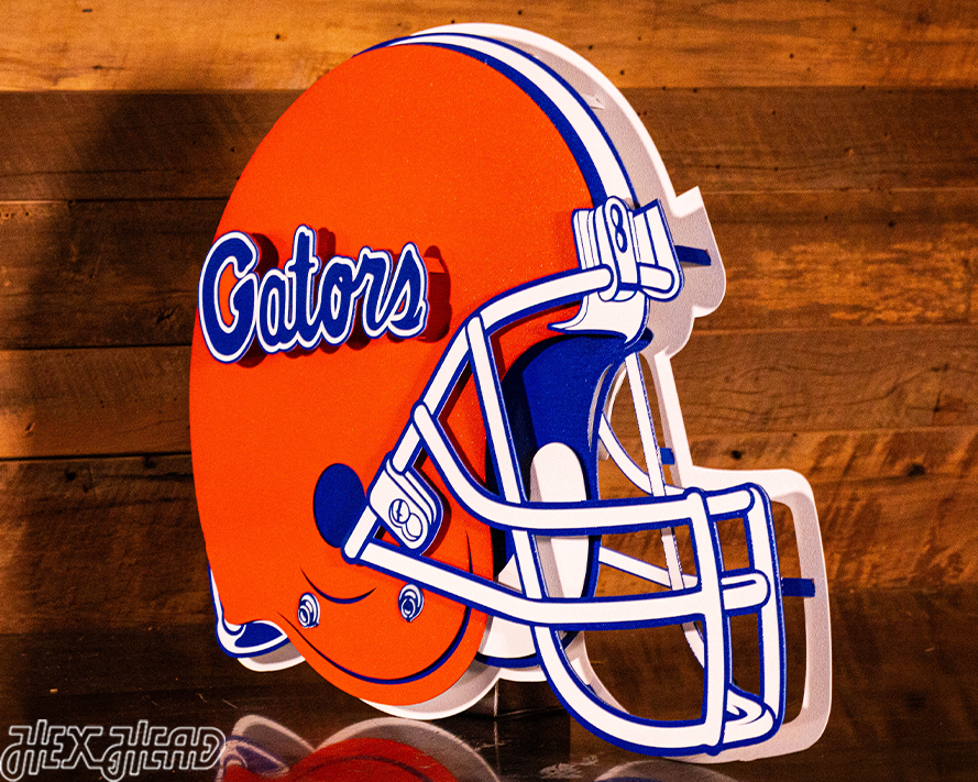 Florida Gators BLITZ COLLECTION - 8 LAYER 3D Metal Wall Art