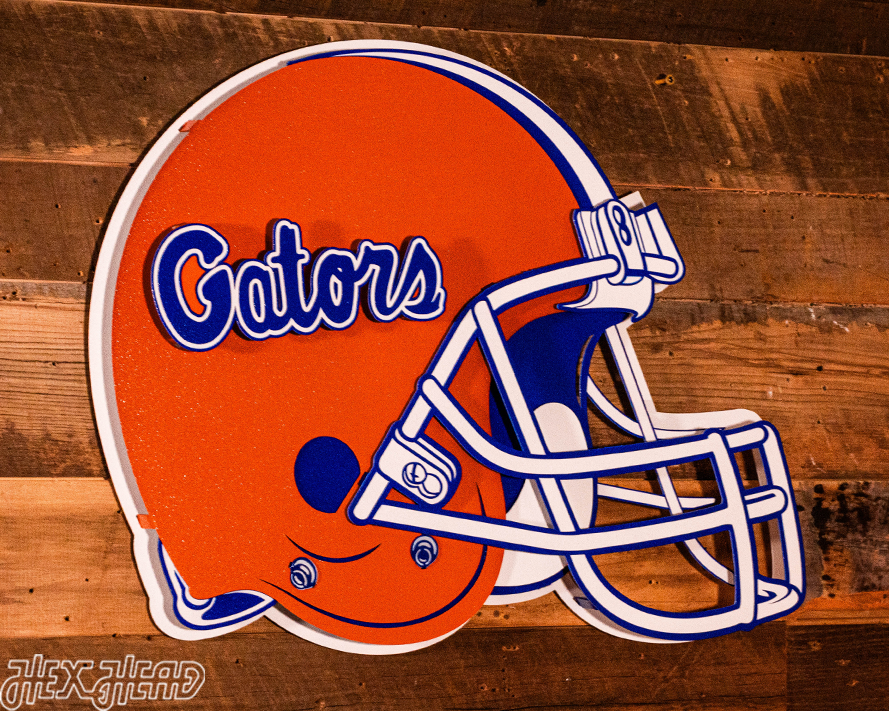 Florida Gators BLITZ COLLECTION - 8 LAYER 3D Metal Wall Art