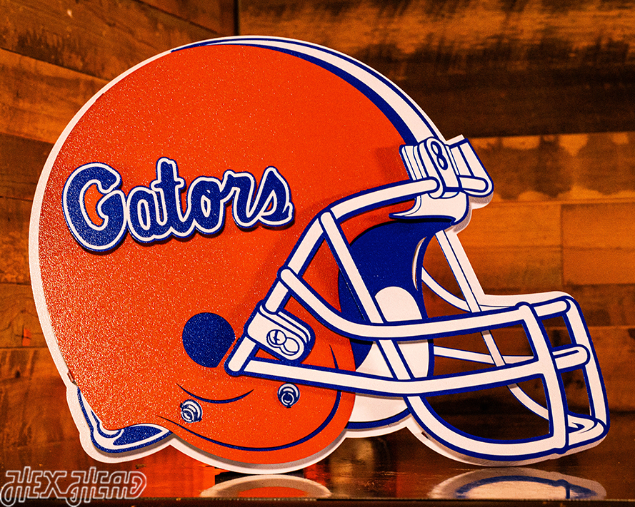 Florida Gators BLITZ COLLECTION - 8 LAYER 3D Metal Wall Art