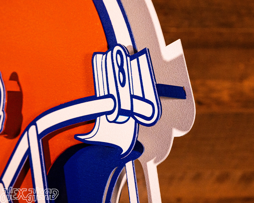 Florida Gators BLITZ COLLECTION - 8 LAYER 3D Metal Wall Art
