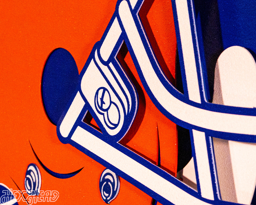 Florida Gators BLITZ COLLECTION - 8 LAYER 3D Metal Wall Art