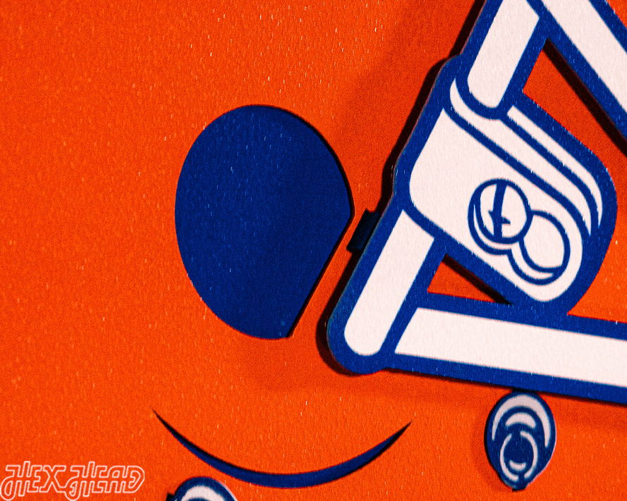 Florida Gators BLITZ COLLECTION - 8 LAYER 3D Metal Wall Art