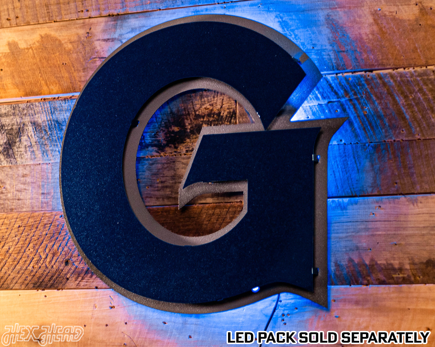 Georgetown Primary Logo 3D Metal Wall Art