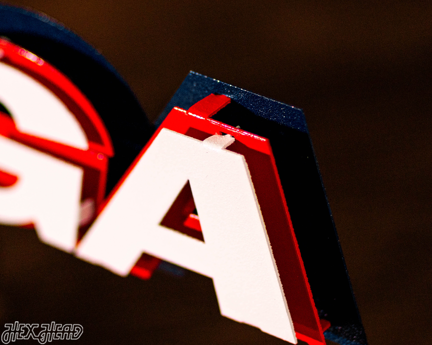 Gonzaga Classic 3D Vintage Metal Wall Art