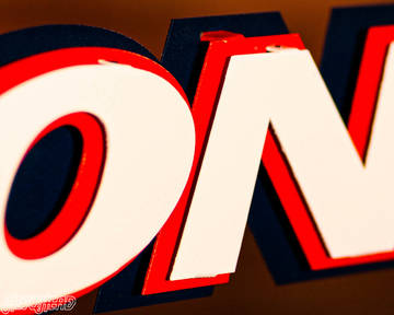 Gonzaga Classic 3D Vintage Metal Wall Art