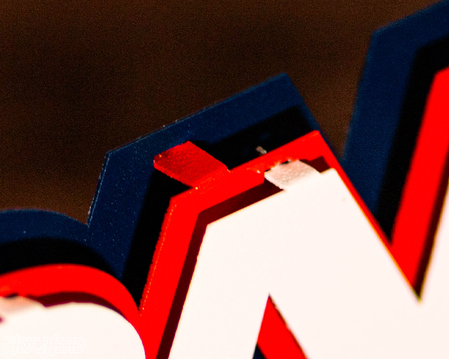 Gonzaga Classic 3D Vintage Metal Wall Art