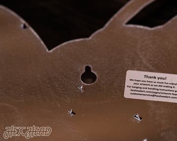 Georgia Tech "Buzz" Mascot 3D Metal Wall Art