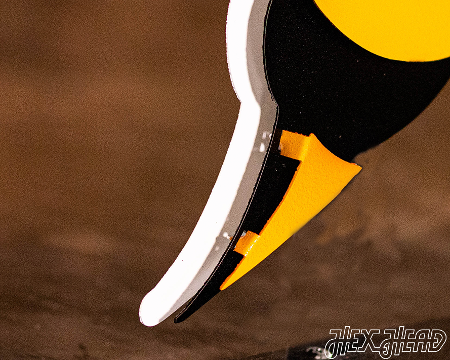 Georgia Tech "Buzz" Mascot 3D Metal Wall Art