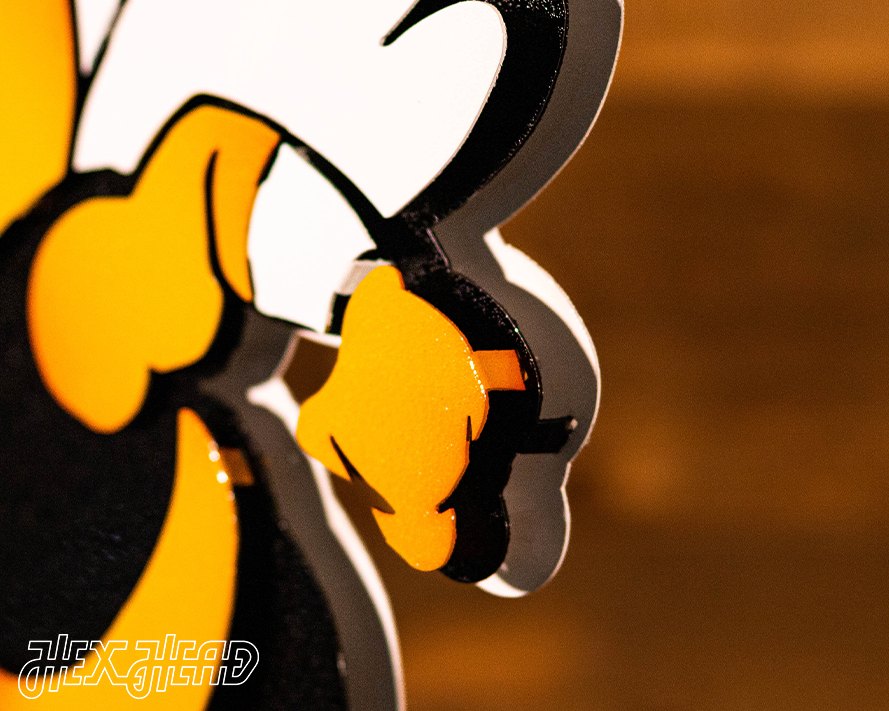 Georgia Tech "Buzz" Mascot 3D Metal Wall Art