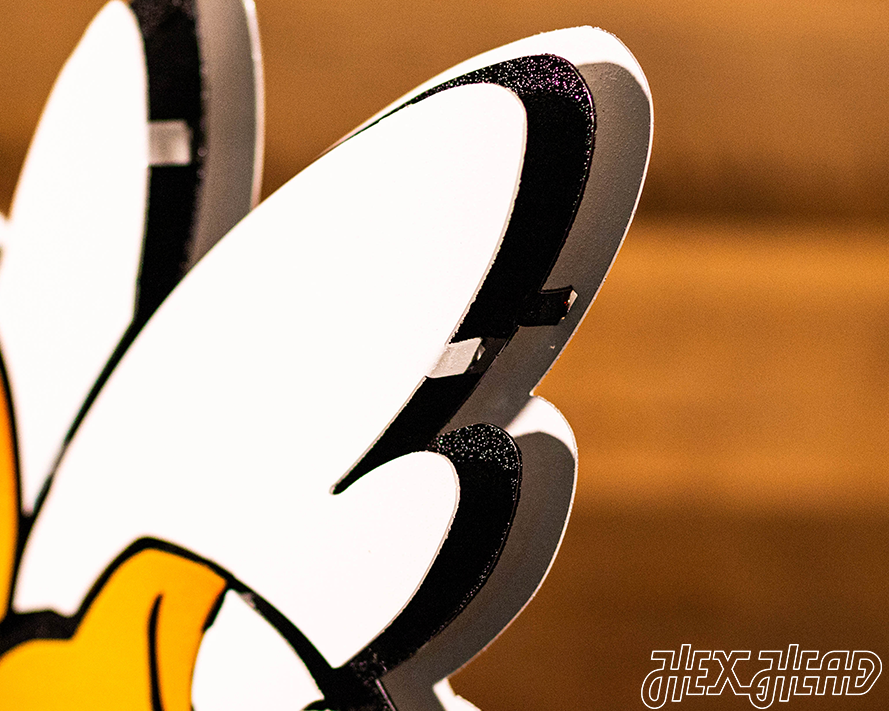 Georgia Tech "Buzz" Mascot 3D Metal Wall Art