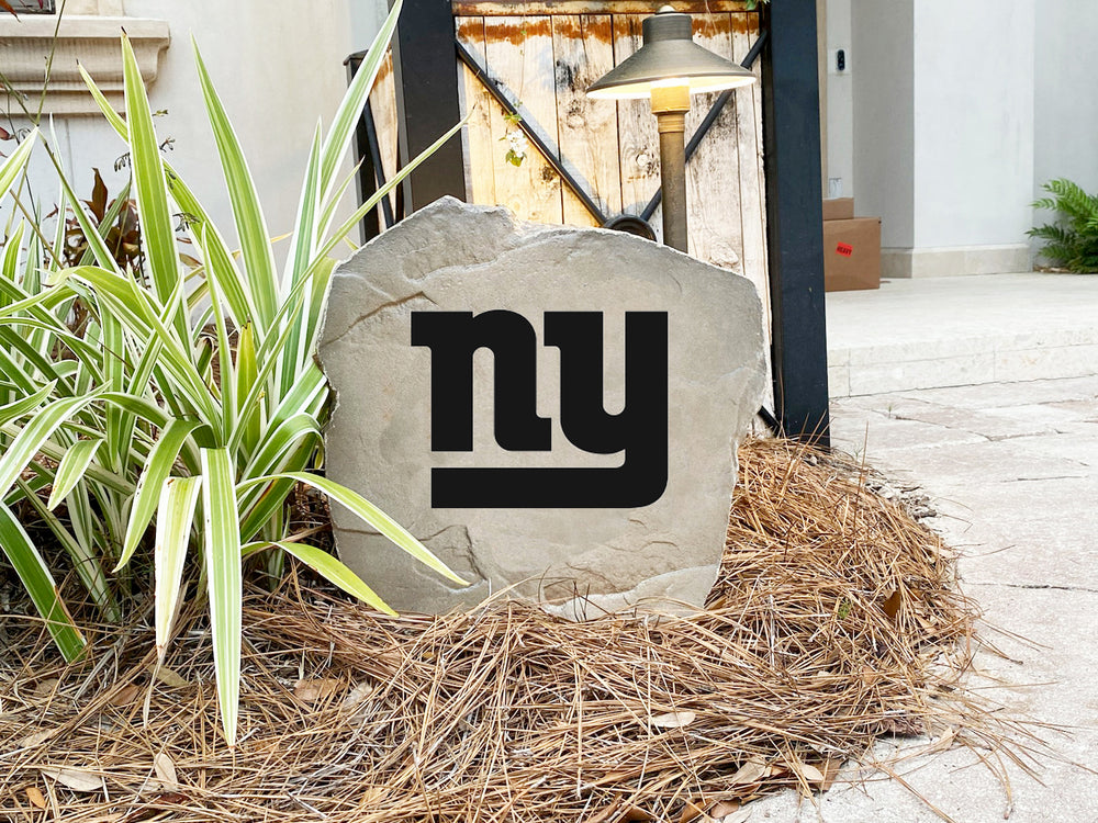 New York Giants Design-A-Stone Landscape Art