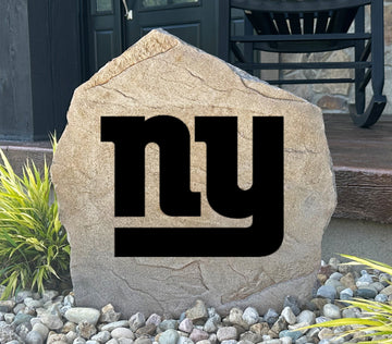 New York Giants Design-A-Stone Landscape Art