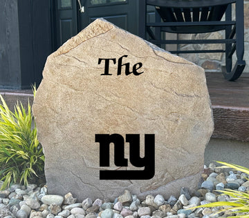New York Giants Design-A-Stone Landscape Art Family Name
