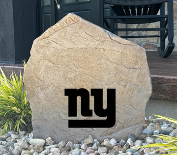 New York Giants Design-A-Stone Landscape Art Address Stone