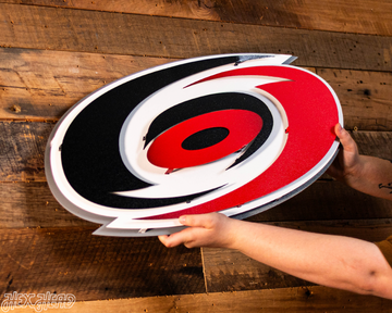 Carolina Hurricanes NHL 3D Vintage Metal Wall Art