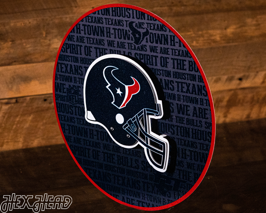 Houston Texans Wall Art Metal Sign