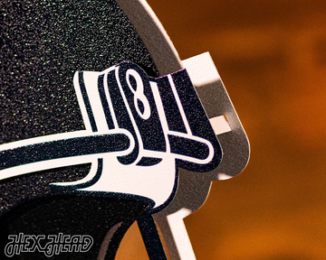 Houston Texans BLITZ Collection - 8 Layer Helmet 3D Vintage Metal Wall Art