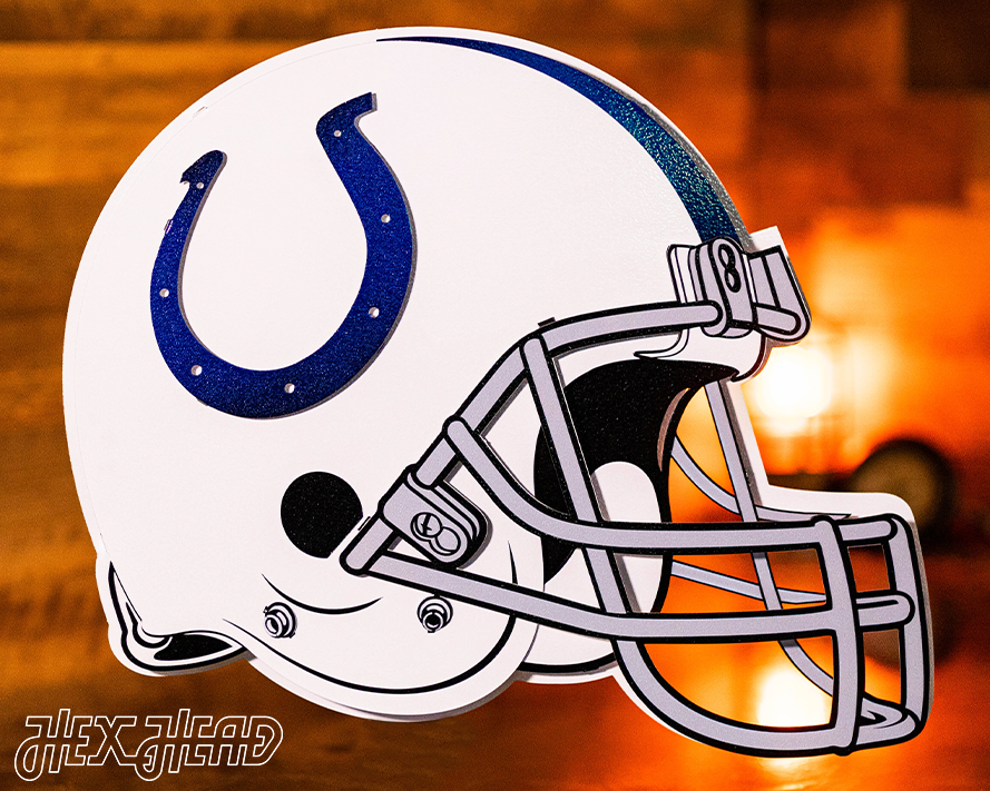 colts football helmet Indianapolis Colts BLITZ Collection
