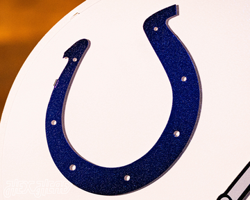 Indianapolis Colts BLITZ Collection - 8 Layer Helmet 3D Vintage Metal Wall Art