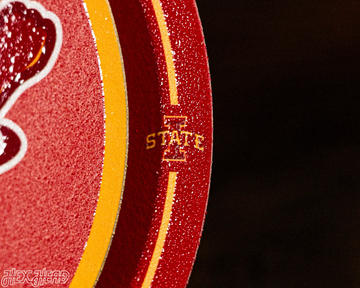 Iowa State Cyclones "Double Play" On the Shelf or on the Wall Art