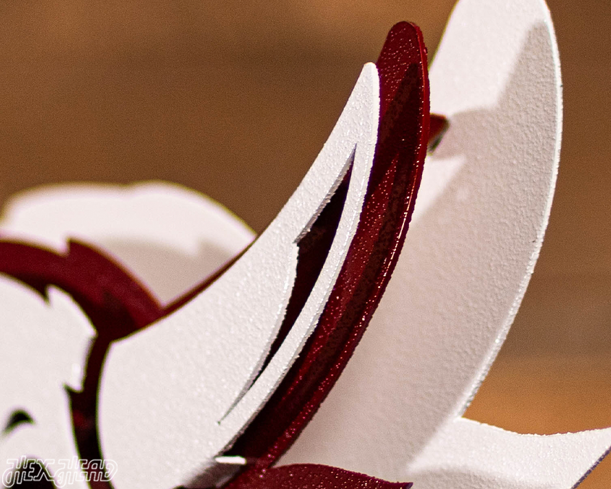 Indiana Hoosiers "1960's BISON" 3D Vintage Metal Wall Art