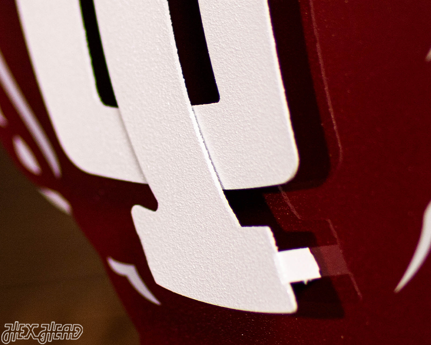 Indiana Hoosiers "1960's BISON" 3D Vintage Metal Wall Art