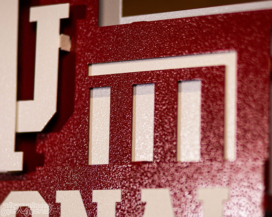 Indiana Hoosiers Official 2025 National Champions 3D Metal Wall Art