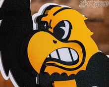 Load image into Gallery viewer, Iowa Mascot HERKY 3D Metal Wall Art
