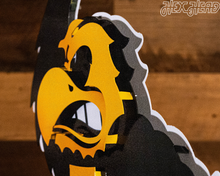 Load image into Gallery viewer, Iowa Mascot HERKY 3D Metal Wall Art
