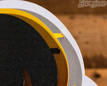 Load image into Gallery viewer, Iowa Hawkeyes Mascot with &quot;HAWKEYES&quot;  3D Metal Wall Art
