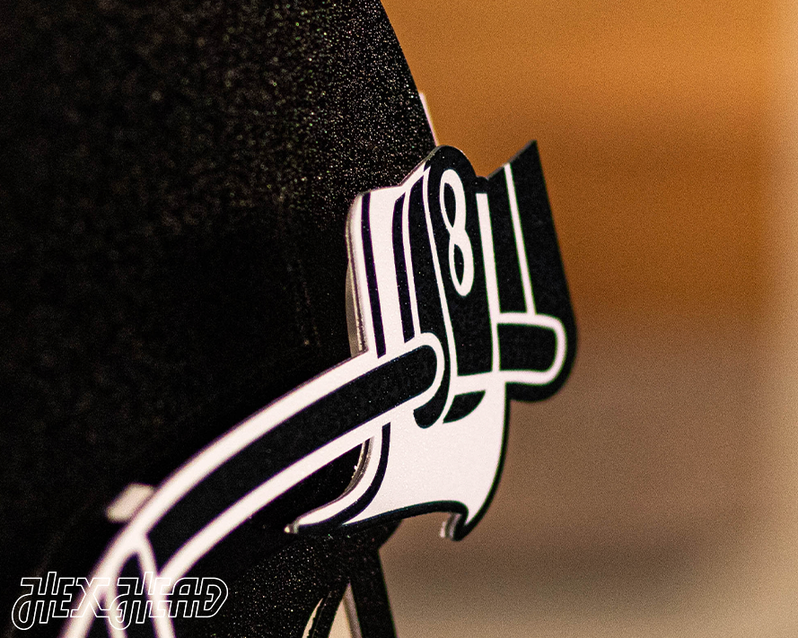 Jacksonville Jaguars BLITZ Collection - 8 Layer Helmet 3D Vintage Metal Wall Art