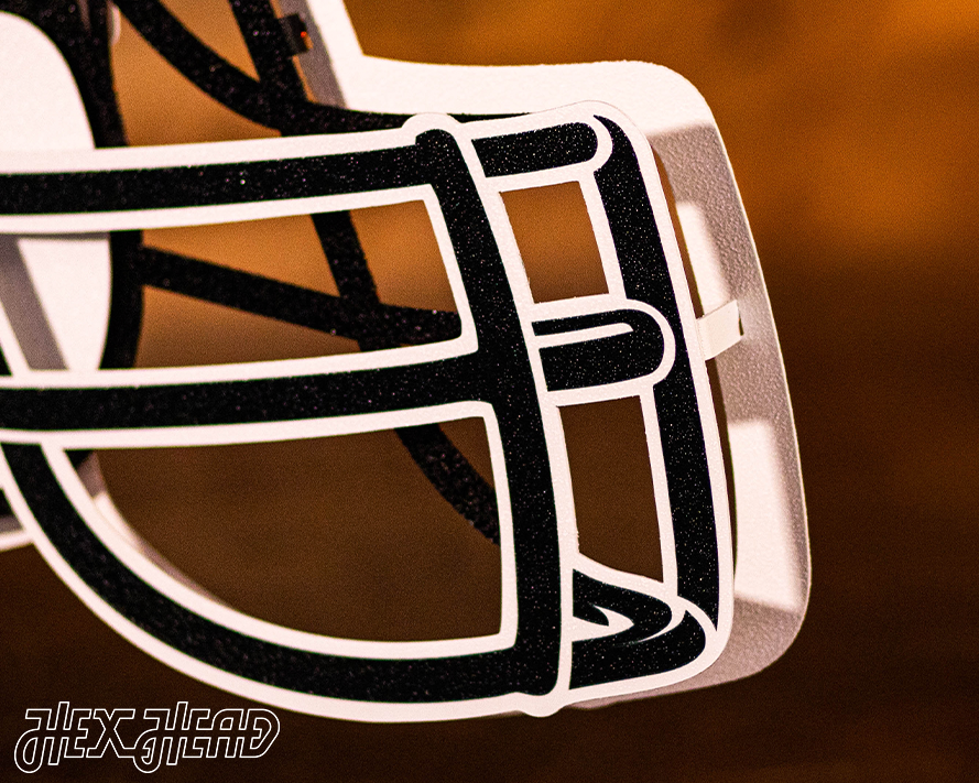 Jacksonville Jaguars BLITZ Collection - 8 Layer Helmet 3D Vintage Metal Wall Art