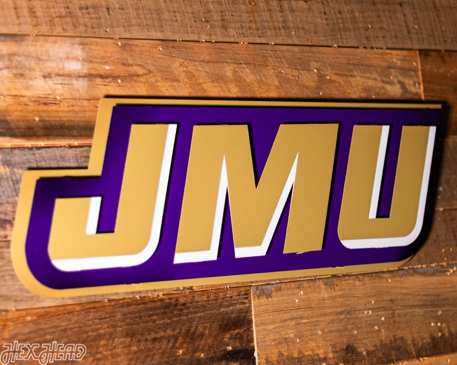 James Madison JMU 3D Metal Wall Art