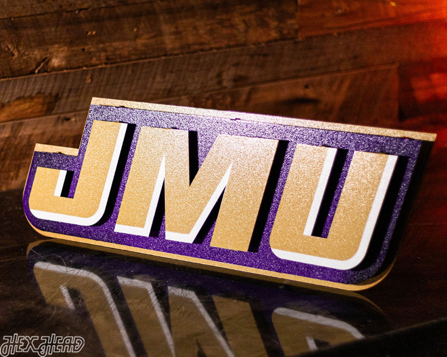 James Madison JMU 3D Metal Wall Art