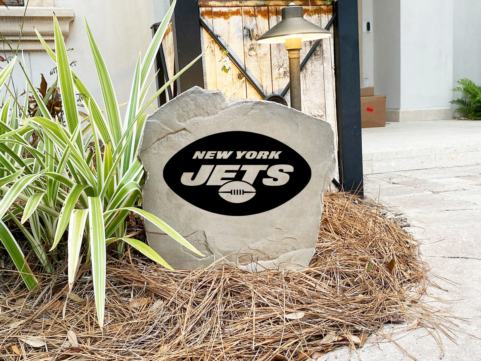 New York Jets Design-A-Stone Landscape Art