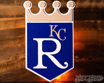 Kansas City Royals "1971" 3D Vintage Metal Wall Art