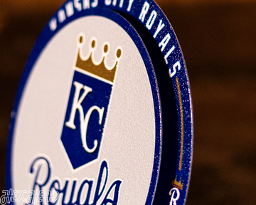 Kansas City Royals "Double Play" On the Shelf or on the Wall Art