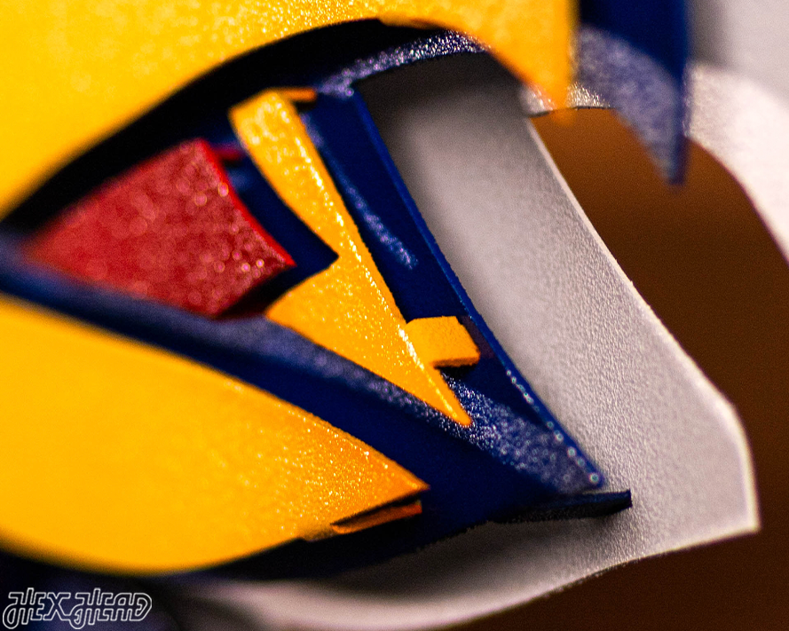 Kansas Jayhawks "BIG JAY MASCOT" 3D Vintage Metal Wall Art