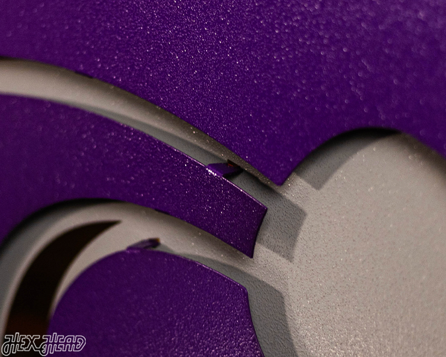 Kansas State Wildcat Mascot 3D Vintage Metal Wall Art