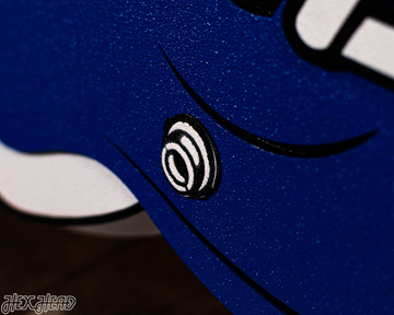 Kentucky Wildcats BLITZ COLLECTION - 8 LAYER Helmet 3D Metal Wall Art