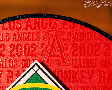 Los Angeles Angels CRAFT SERIES 3D Embossed Metal Wall Art