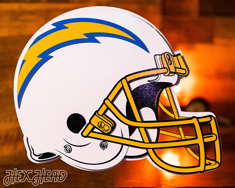 chargers football helmet Los Angeles Chargers BLITZ Collection