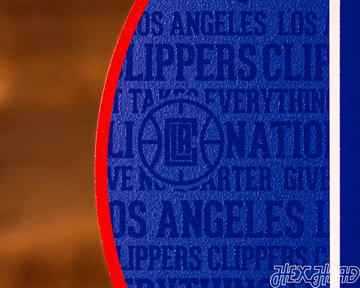 Los Angeles Clippers CRAFT SERIES 3D Embossed Metal Wall Art