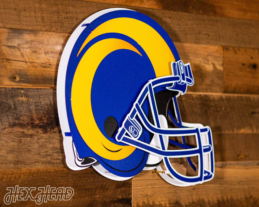 Los Angeles Rams Helmet Retro  Los Angeles Rams T-Shirt – HOMAGE