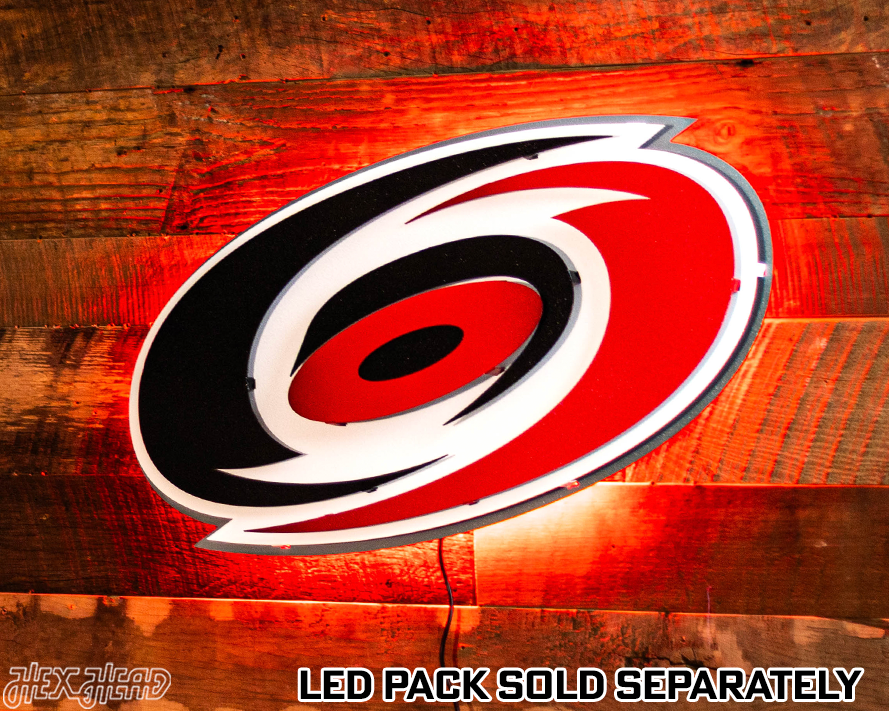 Carolina Hurricanes NHL 3D Vintage Metal Wall Art